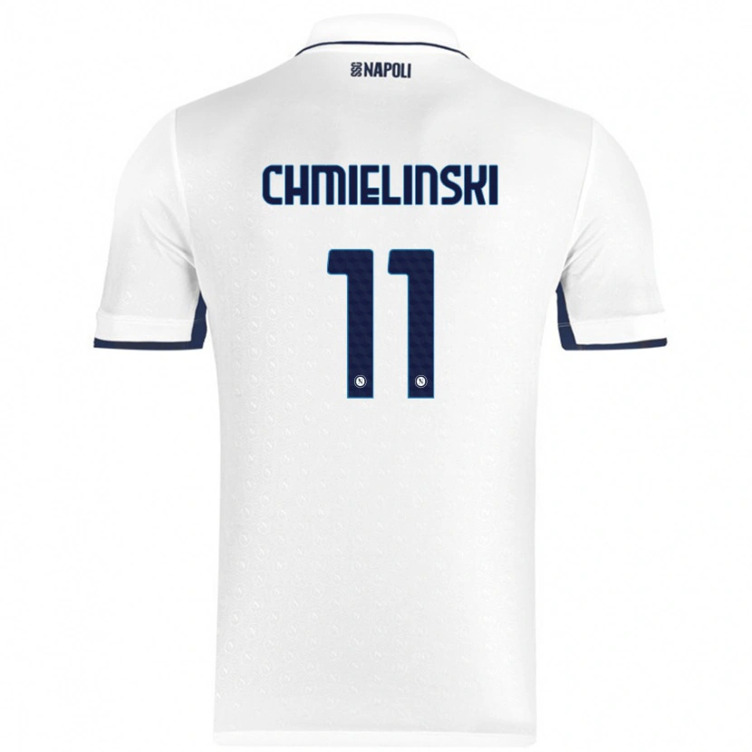 Danxen Men Gina Chmielinski #11 White Royal Blue Away Jersey 2024/25 T-Shirt