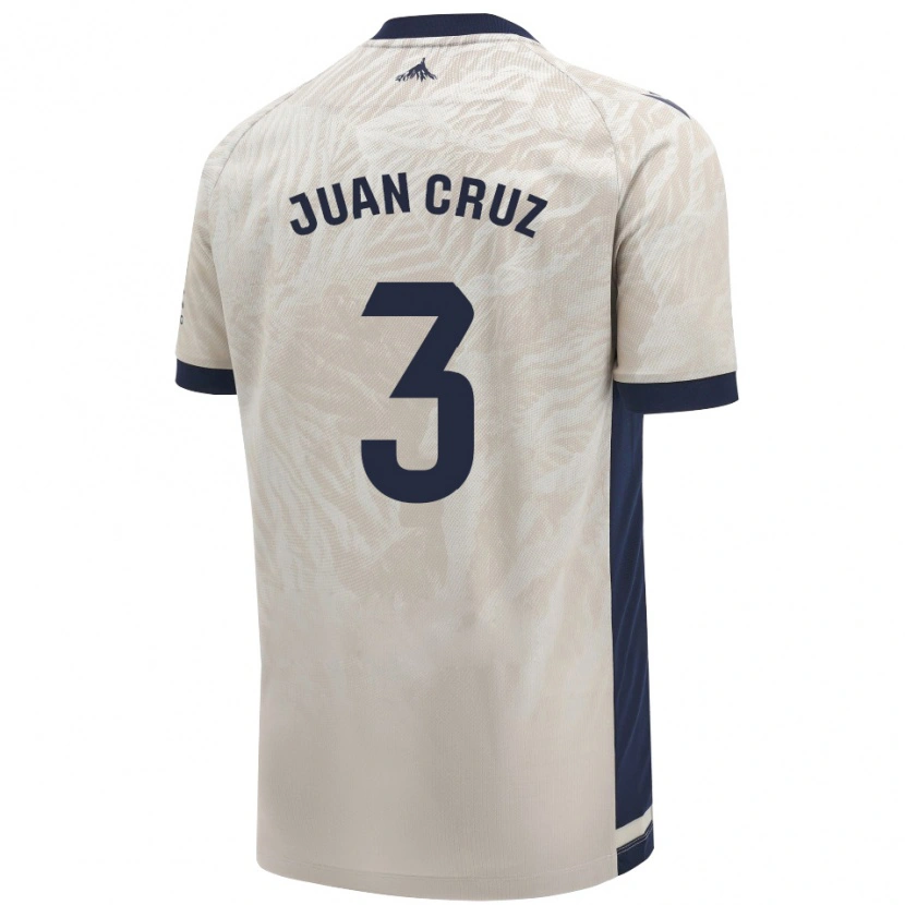Danxen Men Juan Cruz #3 Light Gray Away Jersey 2024/25 T-Shirt