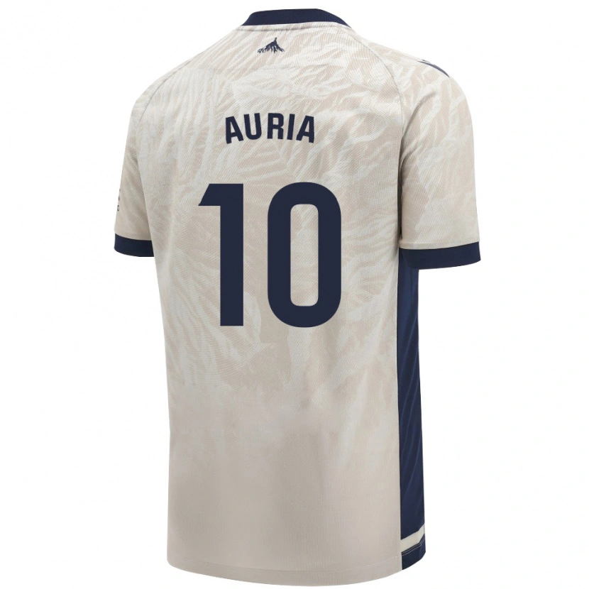 Danxen Men Miguel Auría #10 Light Gray Away Jersey 2024/25 T-Shirt