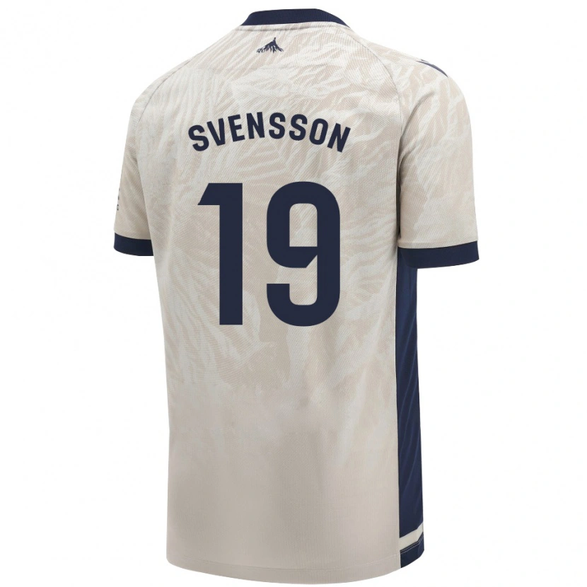Danxen Men Max Svensson #19 Light Gray Away Jersey 2024/25 T-Shirt