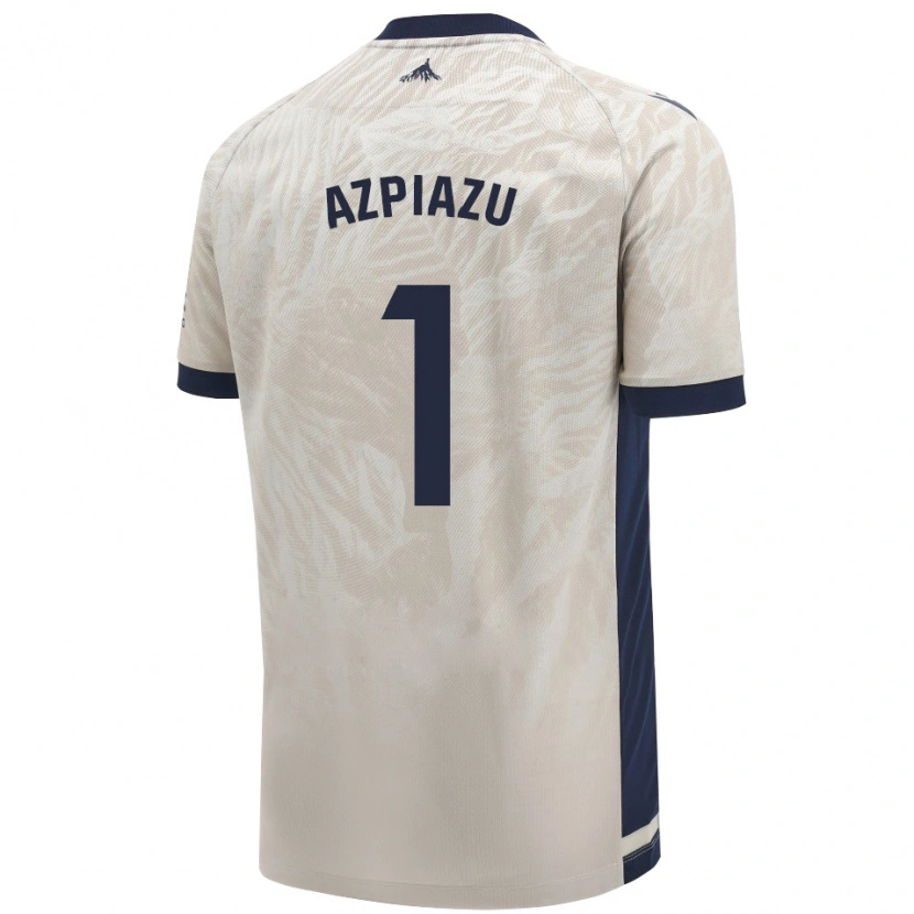 Danxen Men Nahia Azpiazu Moreno #1 Light Gray Away Jersey 2024/25 T-Shirt