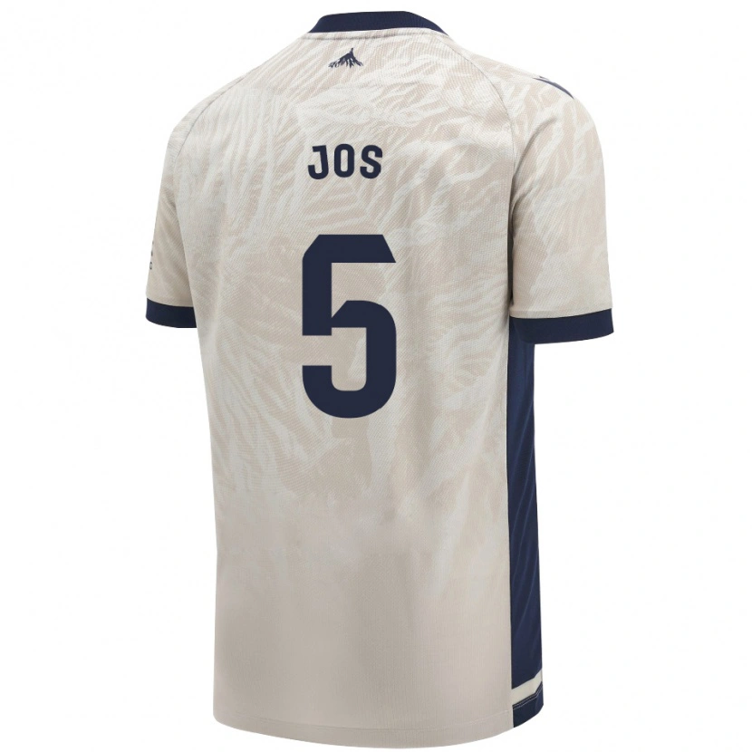 Danxen Men Josune Urdaniz Maurin #5 Light Gray Away Jersey 2024/25 T-Shirt