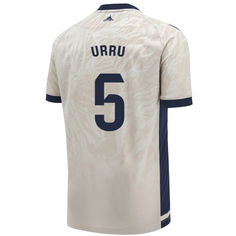 Danxen Men Irati Urruzola Bermúdez #5 Light Gray Away Jersey 2024/25 T-Shirt