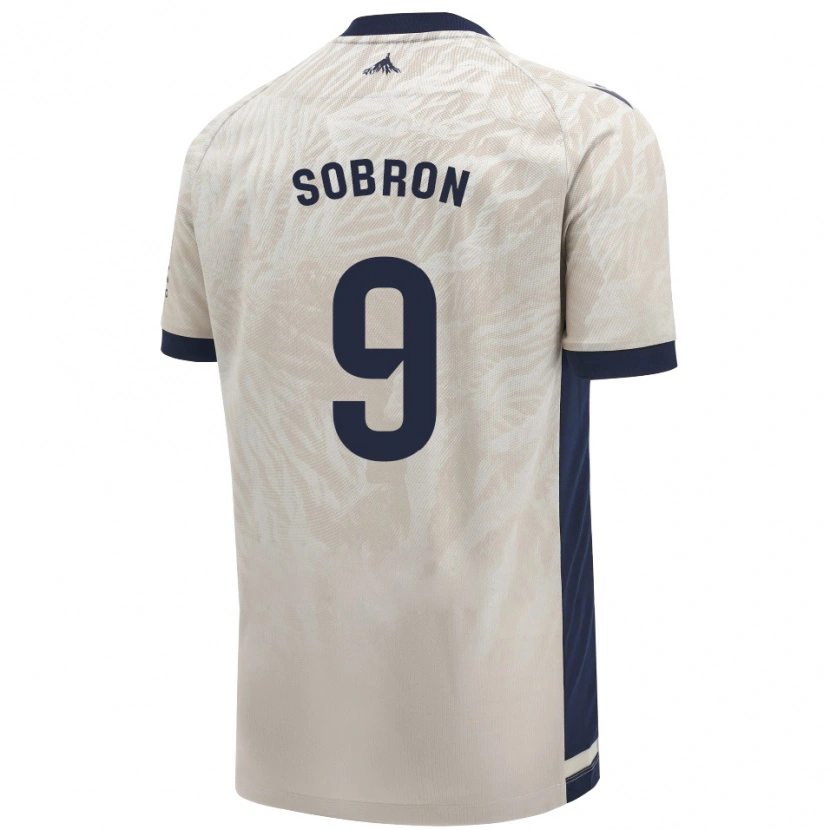 Danxen Men Carmen Sobrón Olarte #9 Light Gray Away Jersey 2024/25 T-Shirt
