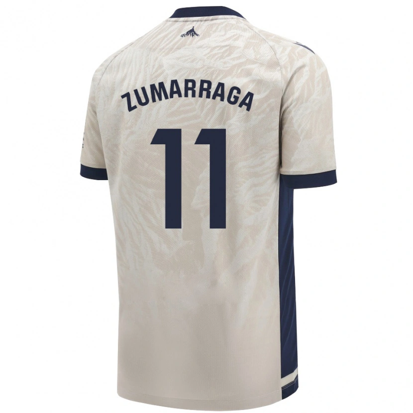 Danxen Men Aitana Zumárraga Garde #11 Light Gray Away Jersey 2024/25 T-Shirt