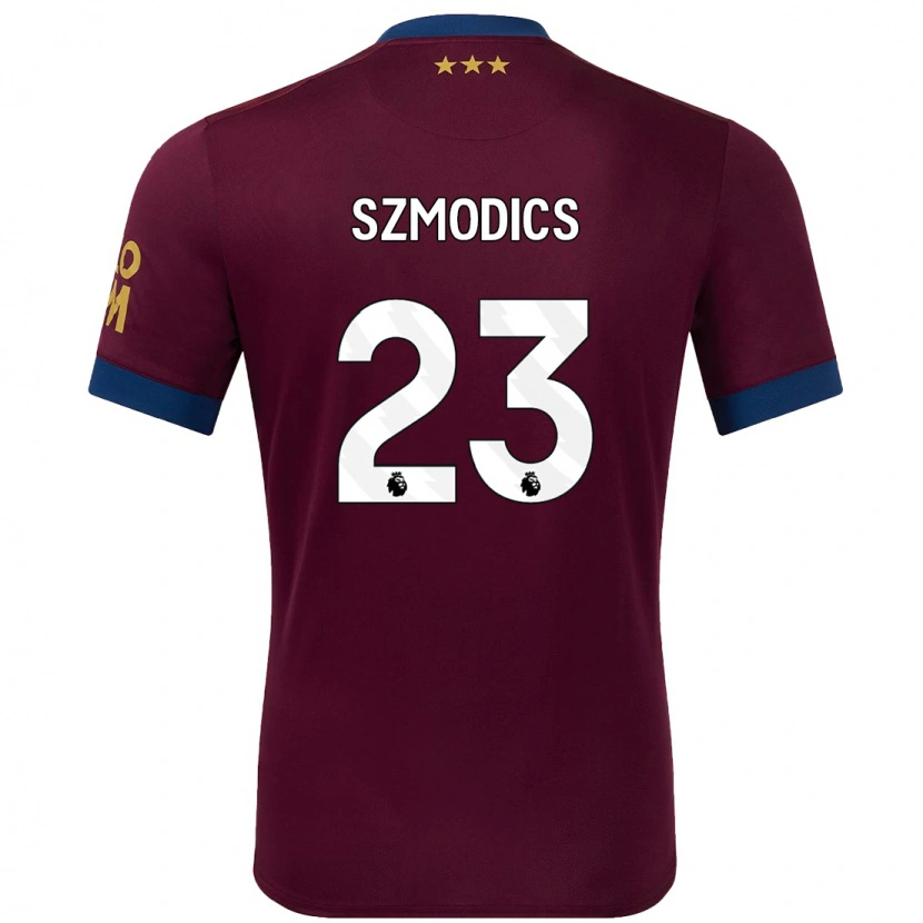 Danxen Men Sammie Szmodics #23 Brown Away Jersey 2024/25 T-Shirt