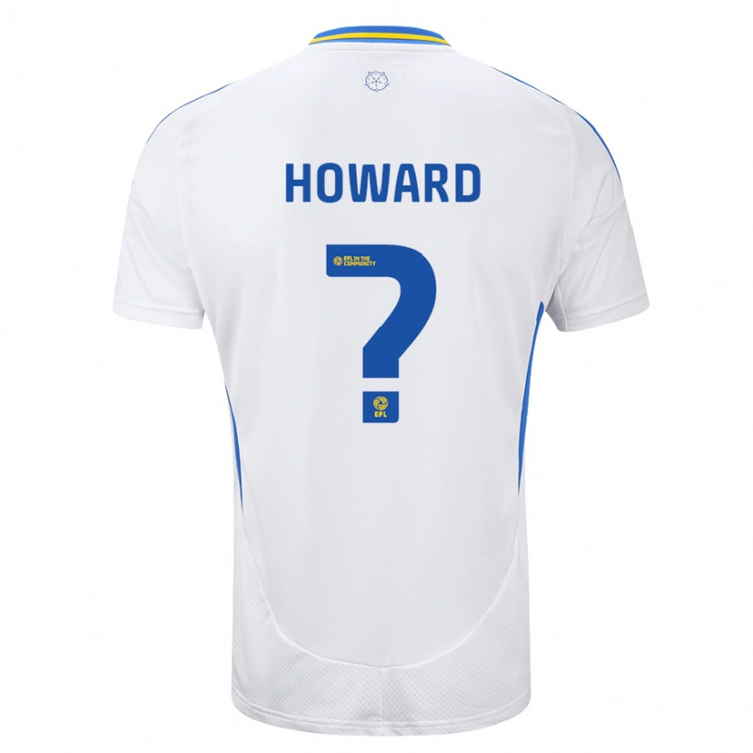 Danxen Women Jacob Howard #0 White Blue Home Jersey 2024/25 T-Shirt