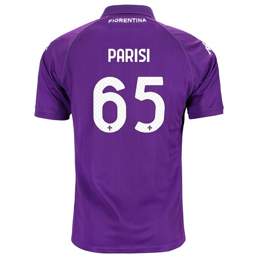 Danxen Women Fabiano Parisi #65 Purple Home Jersey 2024/25 T-Shirt