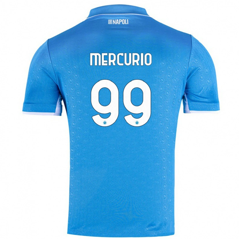 Danxen Women Giovanni Mercurio #99 Sky Blue Home Jersey 2024/25 T-Shirt