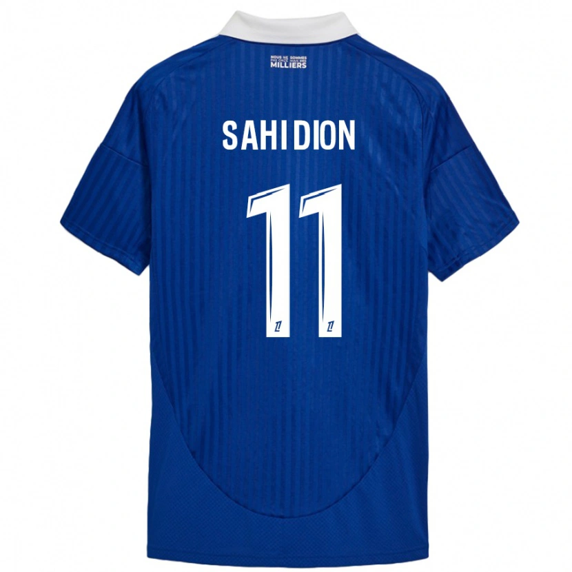 Danxen Women Moïse Sahi Dion #11 Blue White Home Jersey 2024/25 T-Shirt