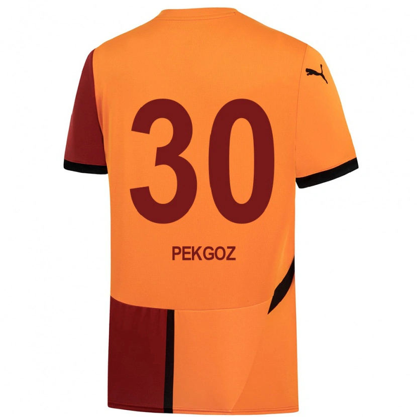 Danxen Women Berra Pekgöz #30 Yellow Red Home Jersey 2024/25 T-Shirt