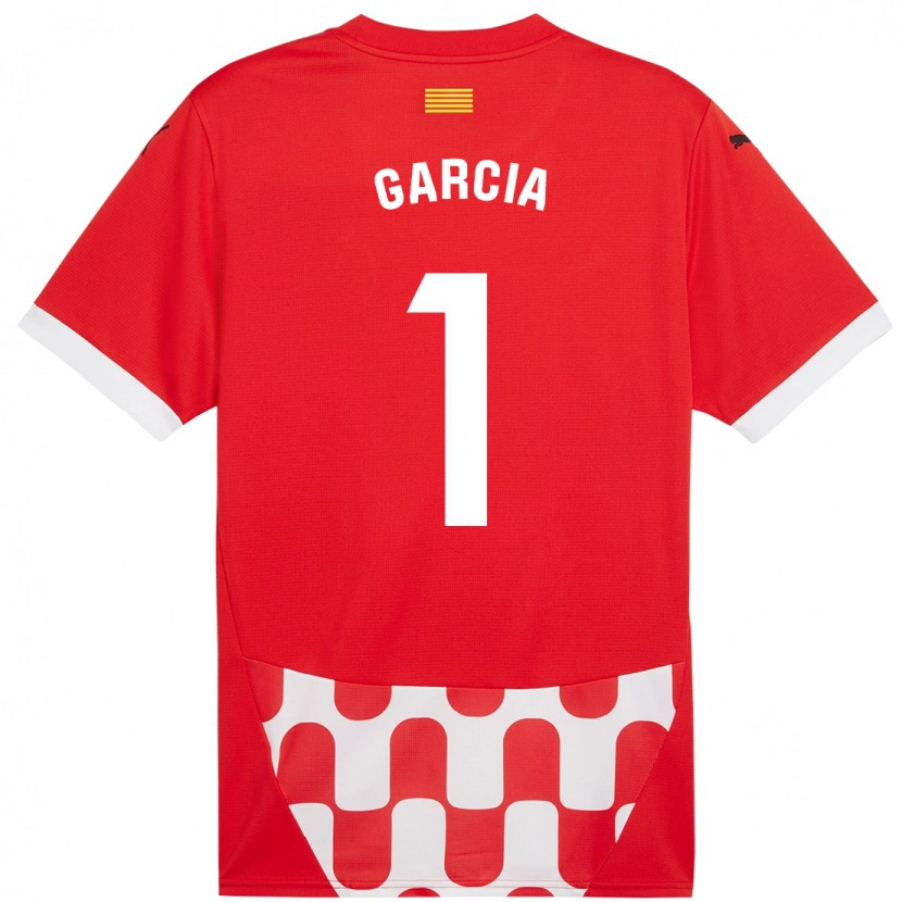 Danxen Women Lucas García #1 Red White Home Jersey 2024/25 T-Shirt