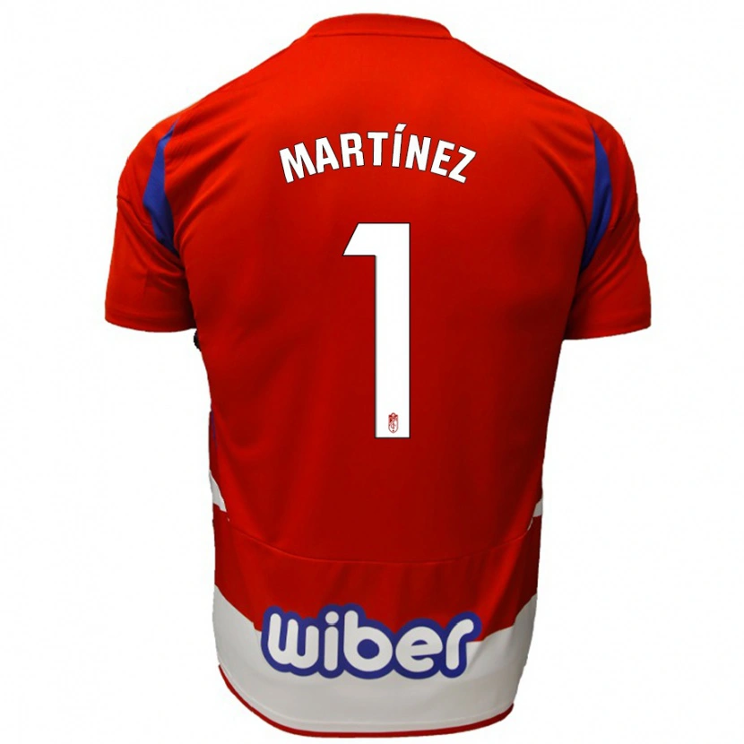 Danxen Women Marc Martínez #1 Red White Blue Home Jersey 2024/25 T-Shirt