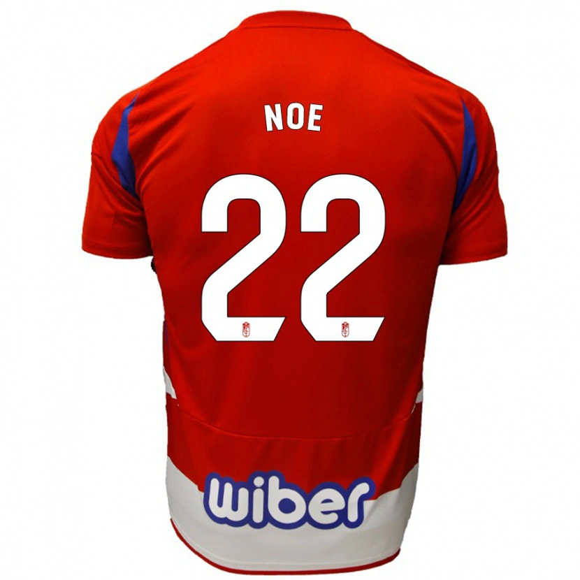 Danxen Women Noe #22 Red White Blue Home Jersey 2024/25 T-Shirt