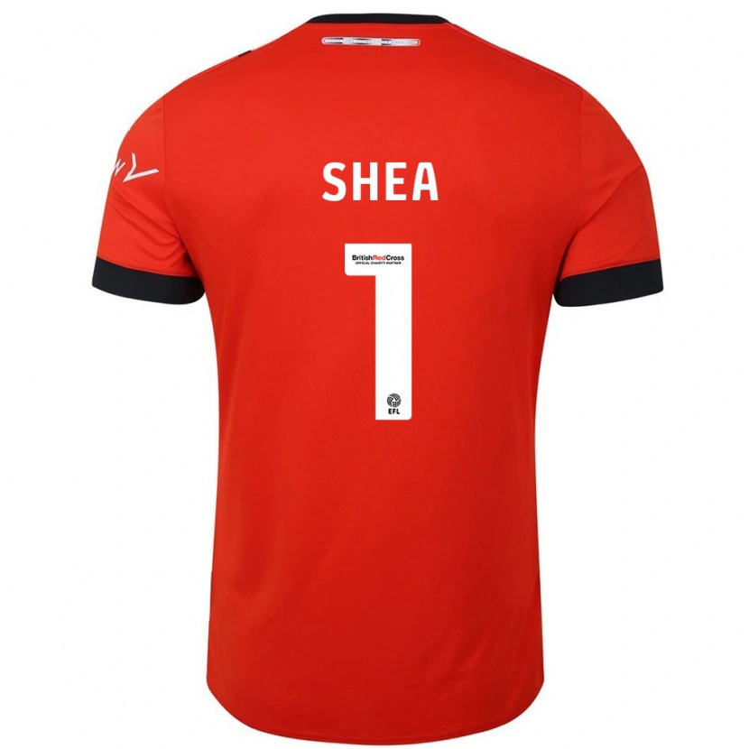 Danxen Women James Shea #1 Orange Black Home Jersey 2024/25 T-Shirt