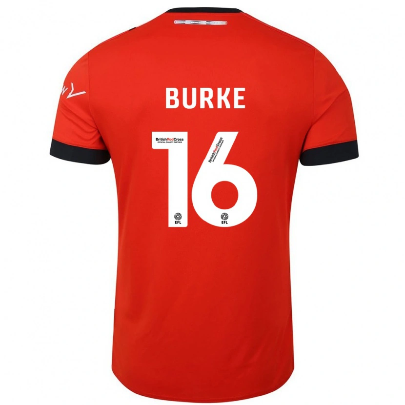 Danxen Women Reece Burke #16 Orange Black Home Jersey 2024/25 T-Shirt