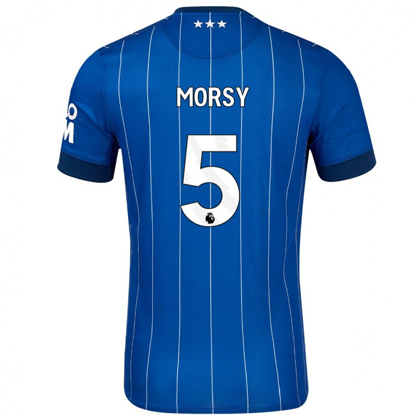 Danxen Women Sam Morsy #5 Navy Blue Home Jersey 2024/25 T-Shirt