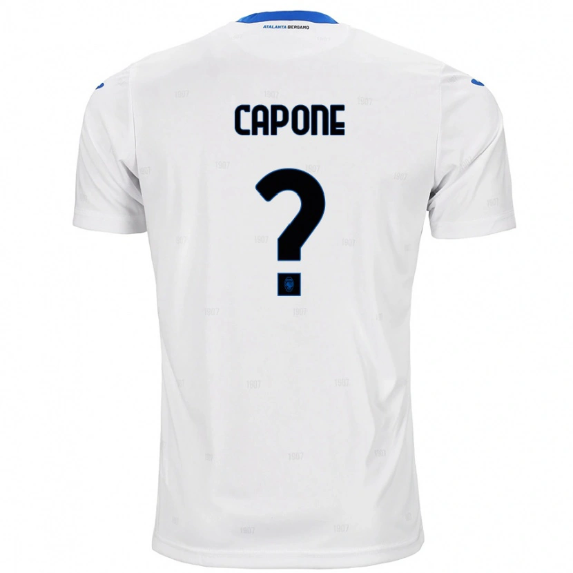 Danxen Women Christian Capone #0 White Away Jersey 2024/25 T-Shirt