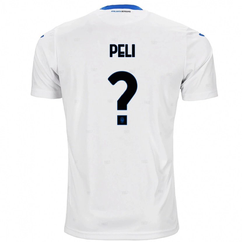 Danxen Women Lorenzo Peli #0 White Away Jersey 2024/25 T-Shirt