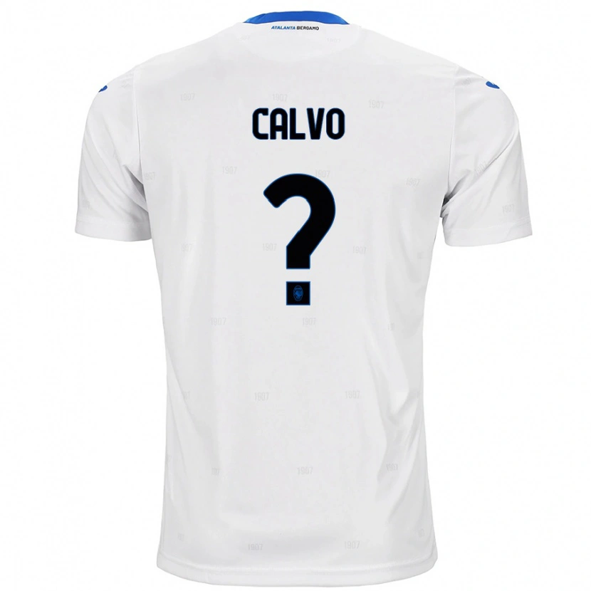 Danxen Women Filippo Calvo #0 White Away Jersey 2024/25 T-Shirt