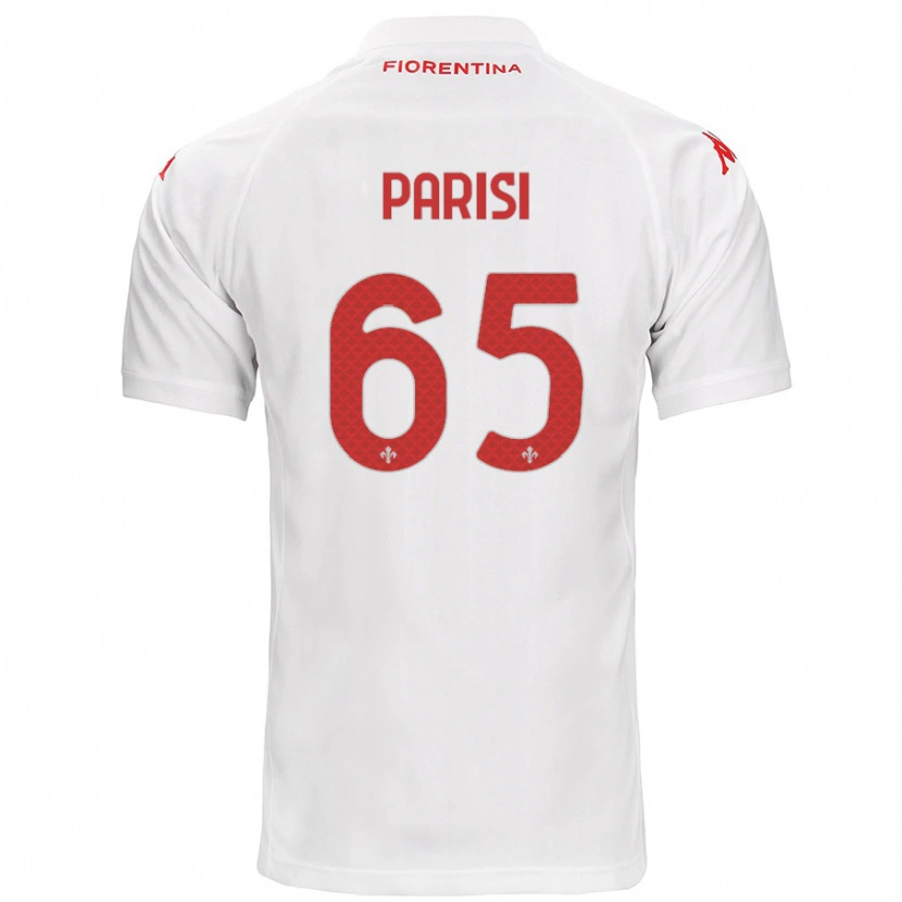 Danxen Women Fabiano Parisi #65 White Away Jersey 2024/25 T-Shirt