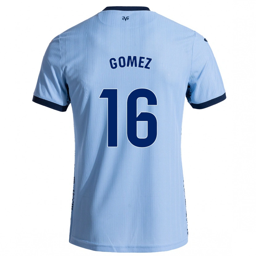 Danxen Women Queralt Gómez #16 Sky Blue Away Jersey 2024/25 T-Shirt