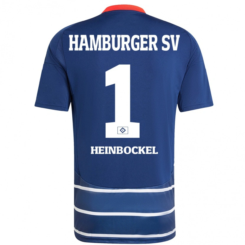 Danxen Women Simon Heinbockel #1 Dark Blue Away Jersey 2024/25 T-Shirt