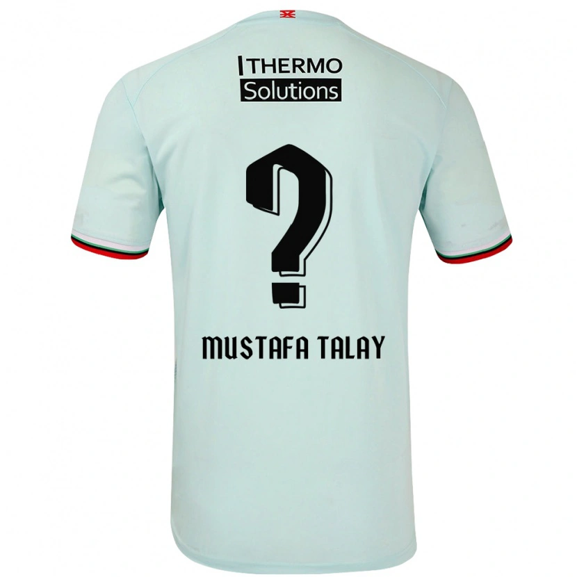 Danxen Women Kaan Mustafa Talay #0 Light Green Away Jersey 2024/25 T-Shirt