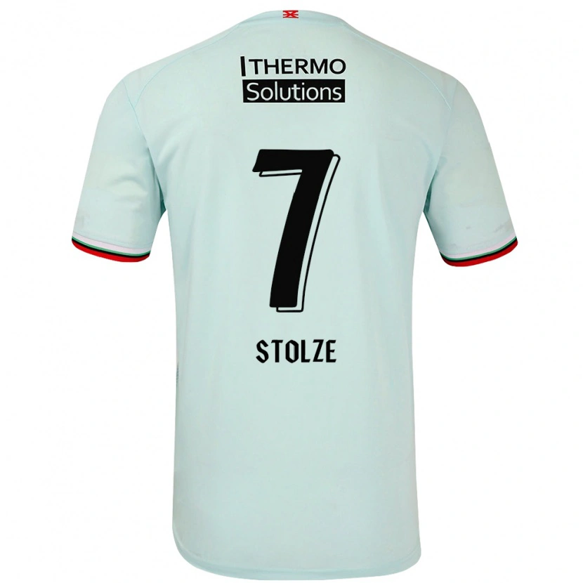 Danxen Women Anna-Lena Stolze #7 Light Green Away Jersey 2024/25 T-Shirt