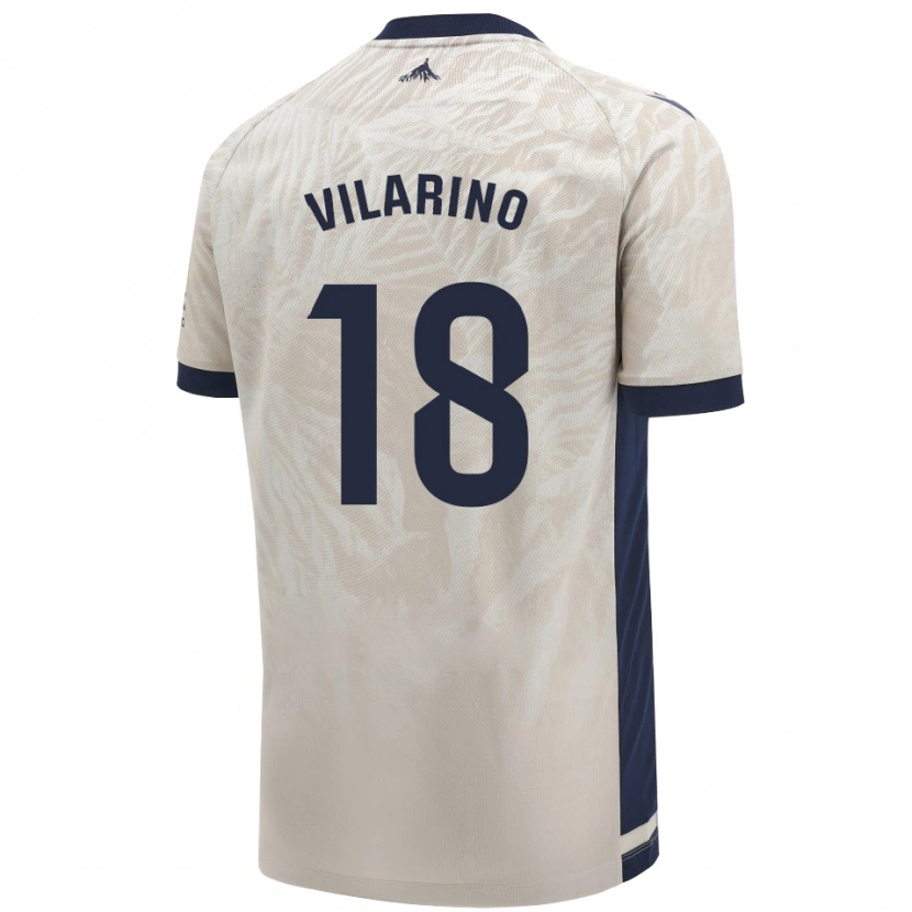 Danxen Women Maitane Vilariño #18 Light Gray Away Jersey 2024/25 T-Shirt