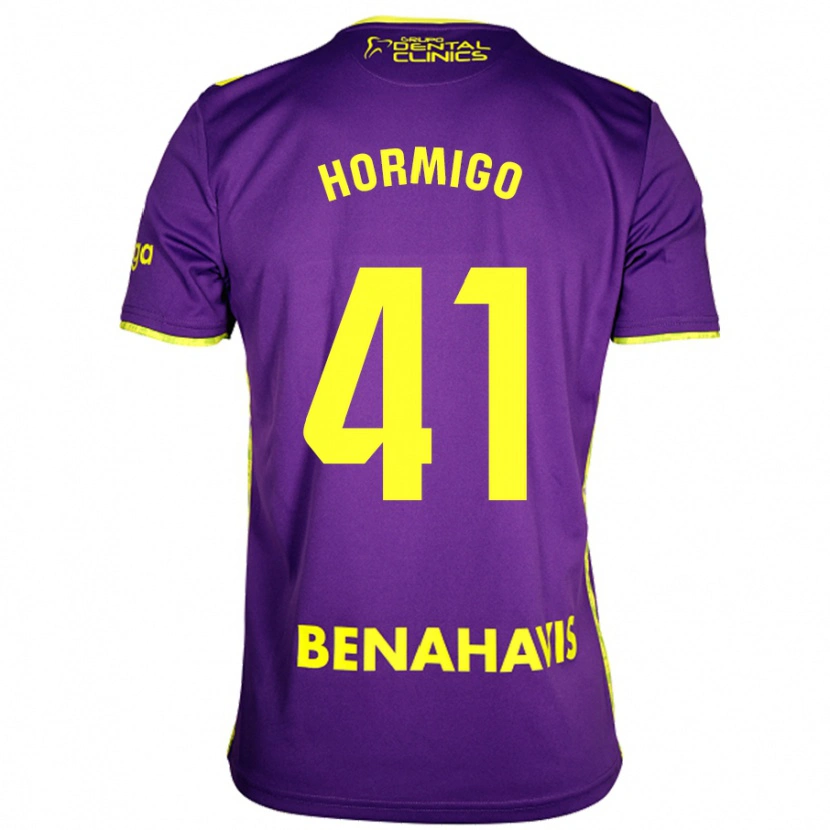 Danxen Women Cintia Hormigo #41 Purple Yellow Away Jersey 2024/25 T-Shirt