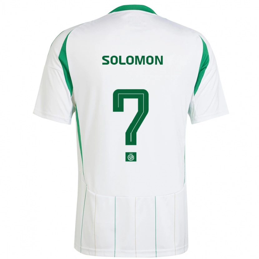 Danxen Women Itay Solomon #0 White Green Away Jersey 2024/25 T-Shirt