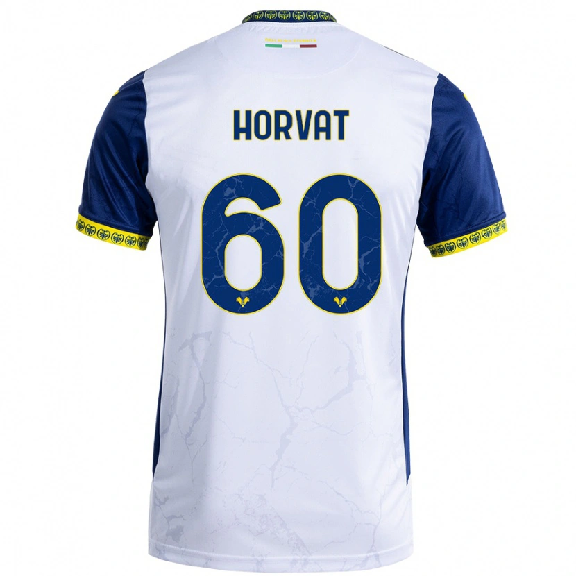Danxen Women Mihaela Horvat #60 White Blue Away Jersey 2024/25 T-Shirt