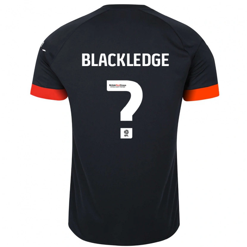 Danxen Women Henry Blackledge #0 Black Orange Away Jersey 2024/25 T-Shirt