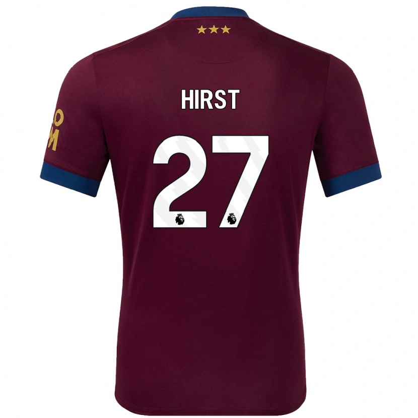 Danxen Women George Hirst #27 Brown Away Jersey 2024/25 T-Shirt