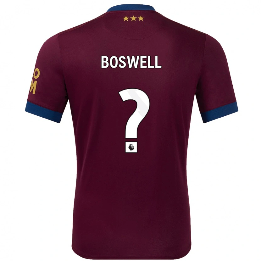 Danxen Women Ashton Boswell #0 Brown Away Jersey 2024/25 T-Shirt
