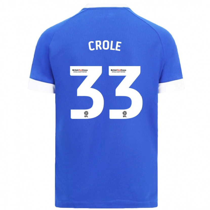 Danxen Kid James Crole #33 Sky Blue Home Jersey 2024/25 T-Shirt