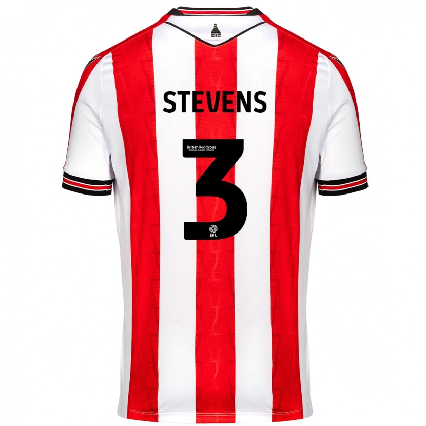 Danxen Kid Enda Stevens #3 Red White Home Jersey 2024/25 T-Shirt