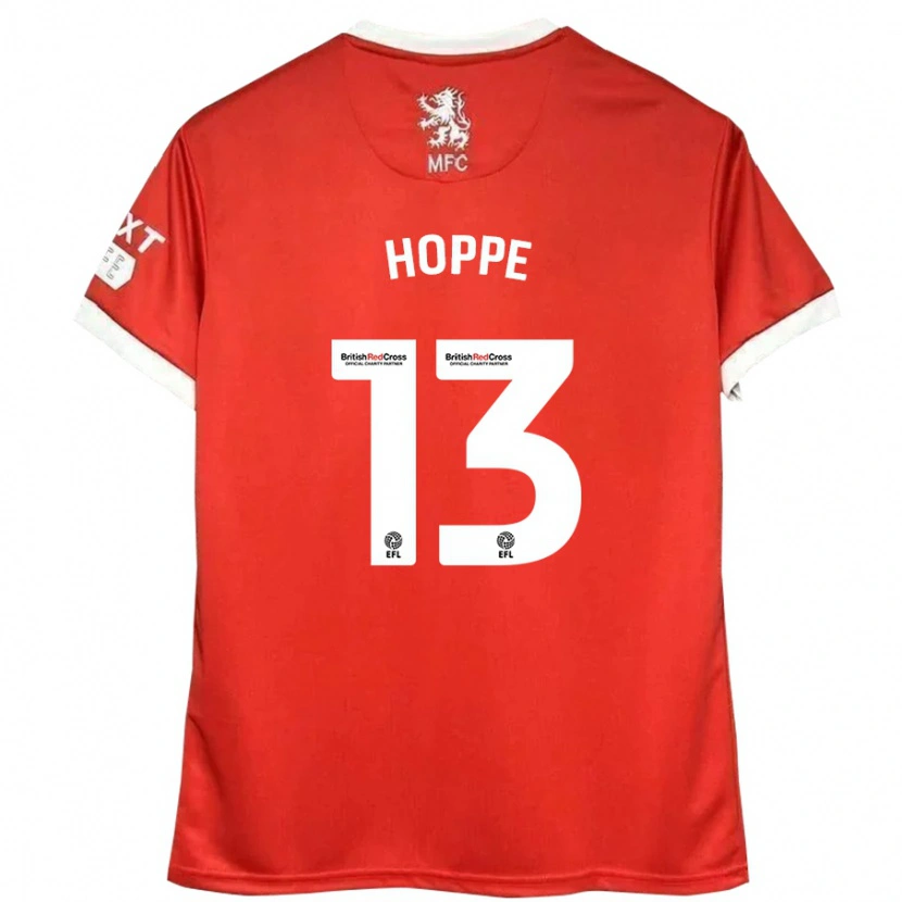 Danxen Kid Matthew Hoppe #13 Red White Home Jersey 2024/25 T-Shirt