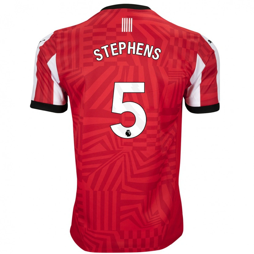 Danxen Kid Jack Stephens #5 Red White Home Jersey 2024/25 T-Shirt