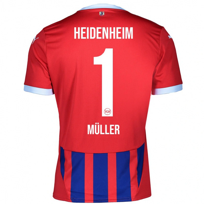 Danxen Kid Kevin Müller #1 Red Blue Home Jersey 2024/25 T-Shirt