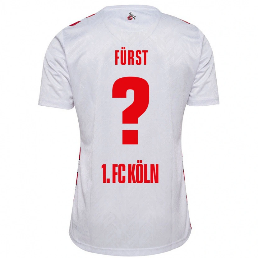 Danxen Kid David Fürst #0 White Red Home Jersey 2024/25 T-Shirt