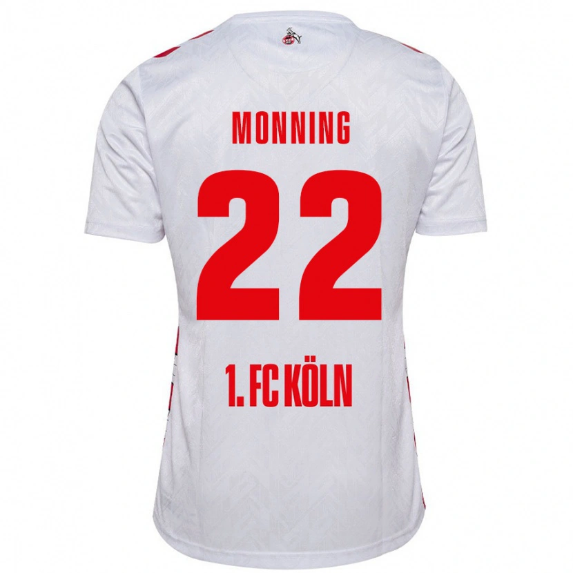 Danxen Kid Marlon Monning #22 White Red Home Jersey 2024/25 T-Shirt