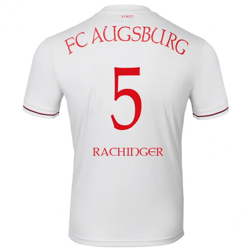 Danxen Kid Lorenz Rachinger #5 White Home Jersey 2024/25 T-Shirt