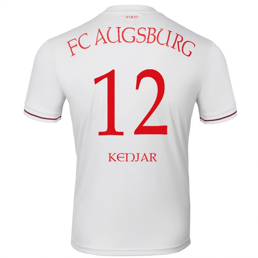 Danxen Kid Alen Kenjar #12 White Home Jersey 2024/25 T-Shirt