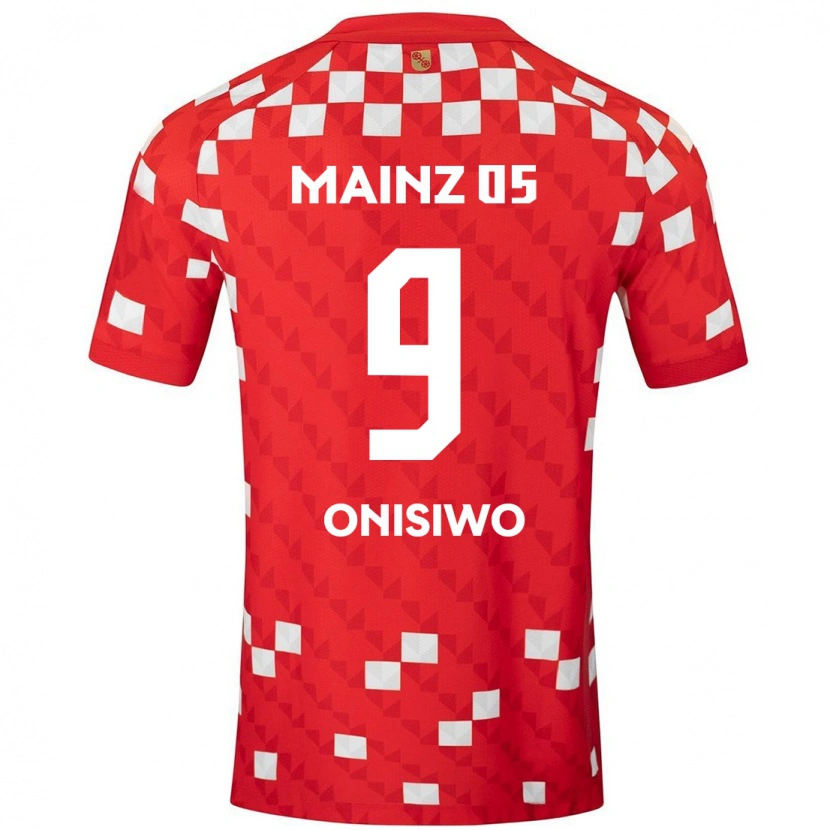Danxen Kid Karim Onisiwo #9 White Red Home Jersey 2024/25 T-Shirt