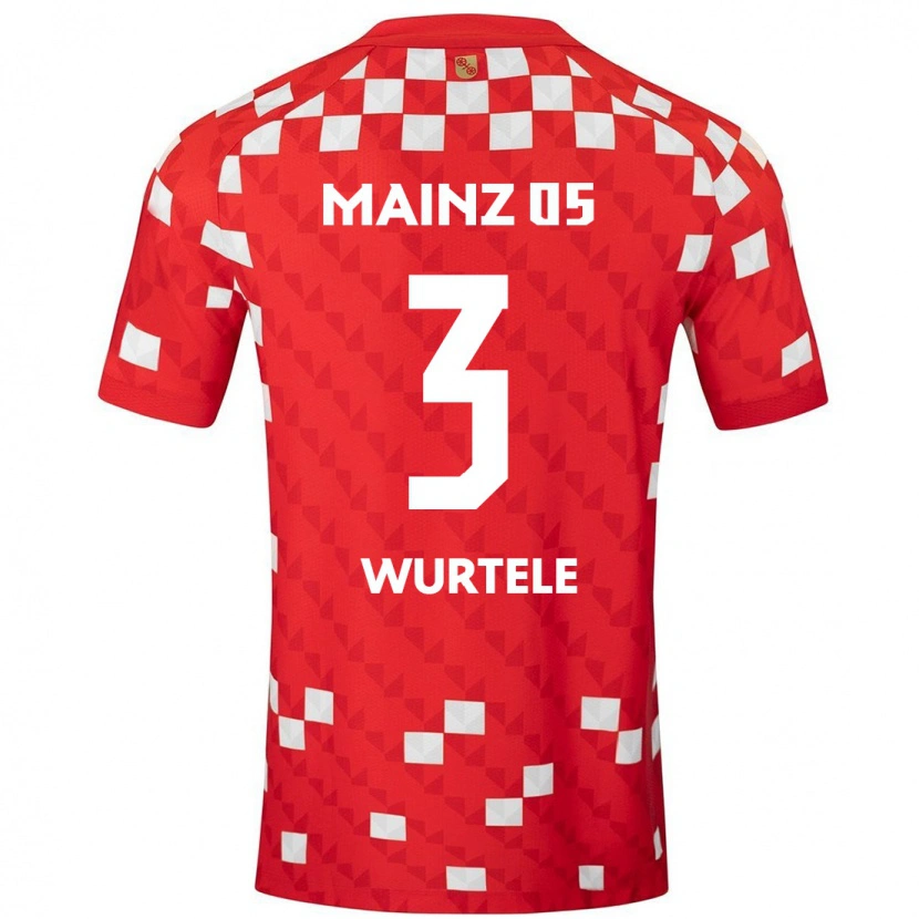 Danxen Kid Fabienne Würtele #3 White Red Home Jersey 2024/25 T-Shirt