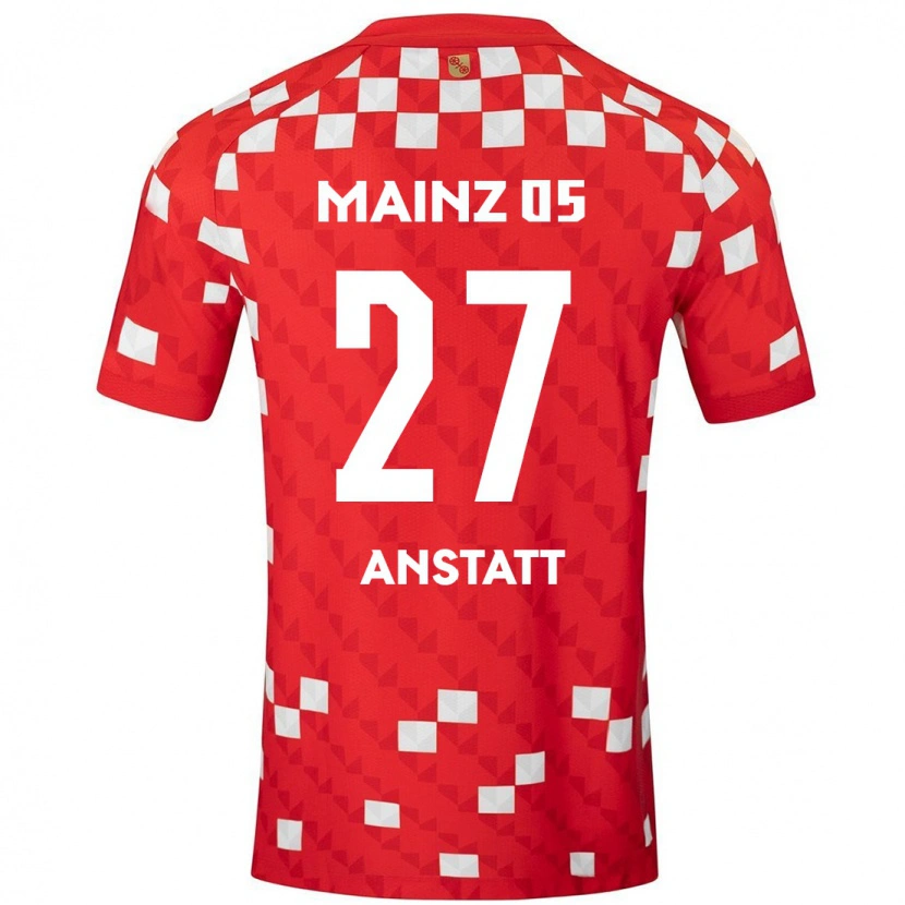 Danxen Kid Nadine Anstatt #27 White Red Home Jersey 2024/25 T-Shirt