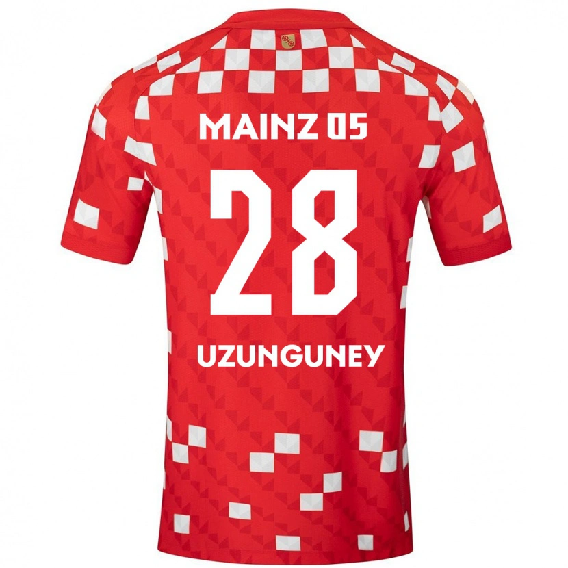 Danxen Kid Ebru Uzungüney #28 White Red Home Jersey 2024/25 T-Shirt