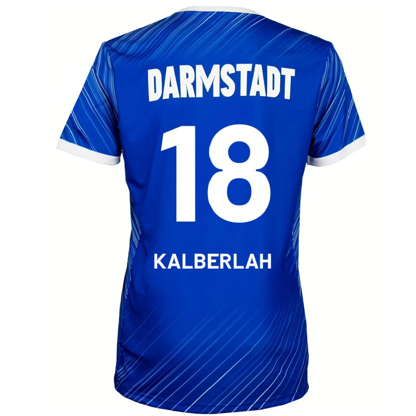 Danxen Kid Simon Kalberlah #18 Blue White Home Jersey 2024/25 T-Shirt